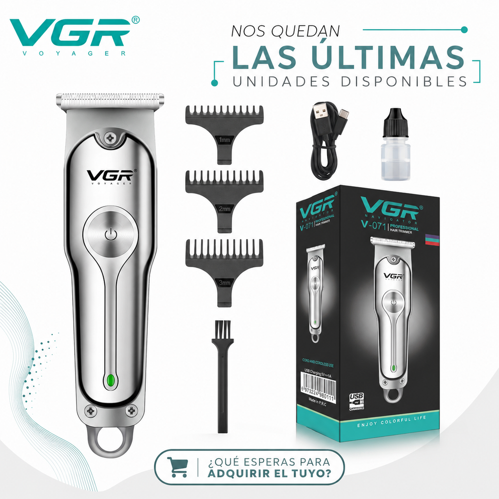 VGR PowerClip V-071 - Más potencia. Más precisión. Más estilo.