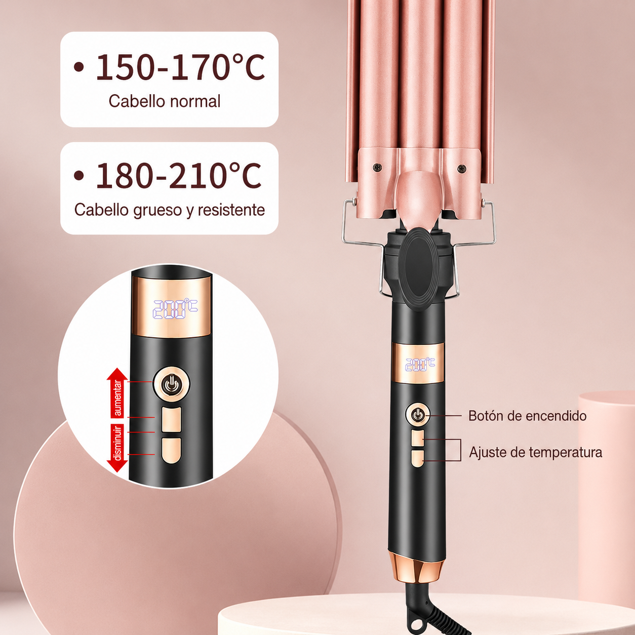 RIZADORA StyleFusion 5X - Cinco estilos, infinitas formas de verte increíble.