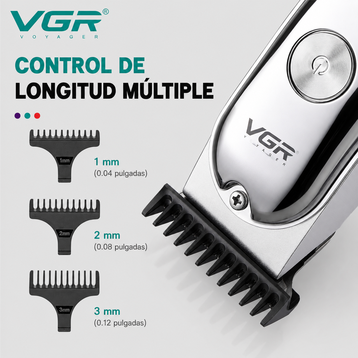 VGR PowerClip V-071 - Más potencia. Más precisión. Más estilo.
