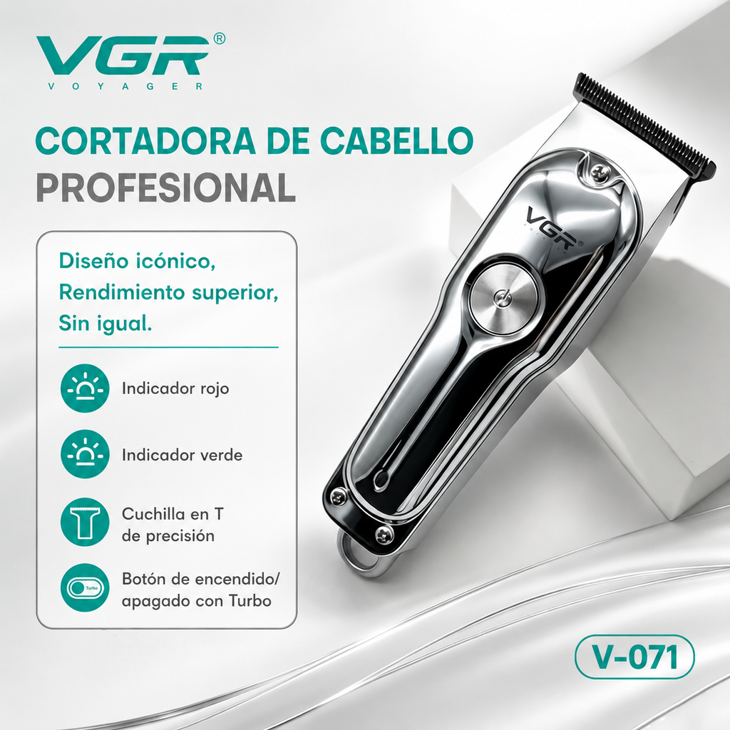VGR PowerClip V-071 - Más potencia. Más precisión. Más estilo.