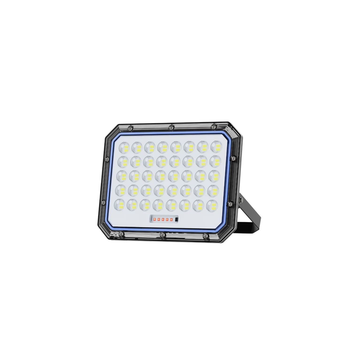 LumiForce Solar 500W - Más luz, más seguridad, cero consumo eléctrico.